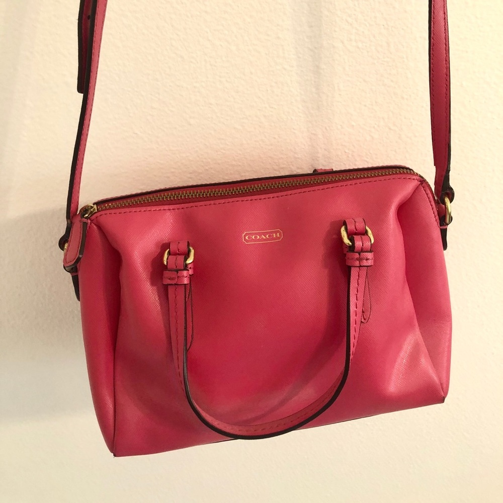 Coach Pink Crossbody Bag